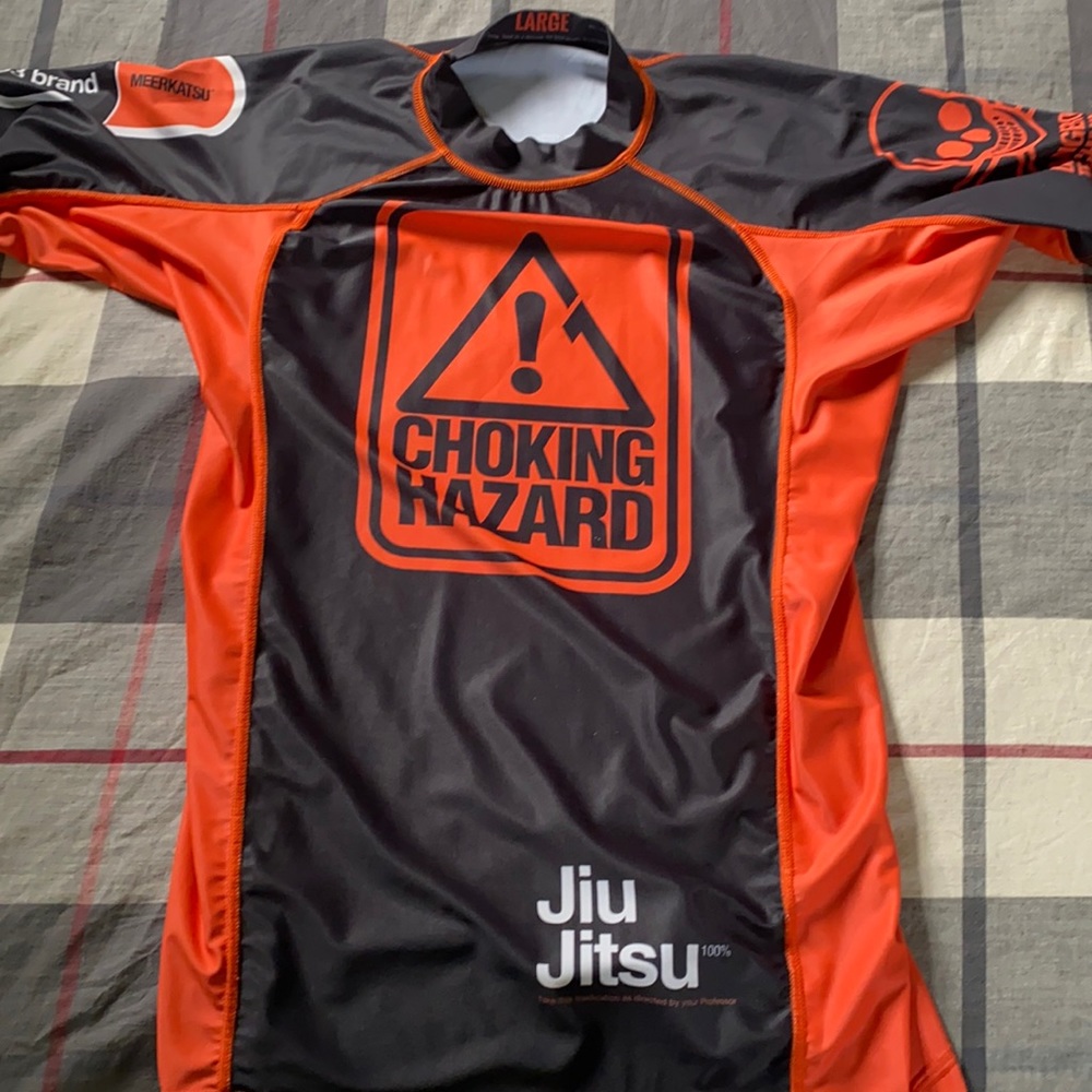 Large Men’s Jiu Jitsu Rash Guard